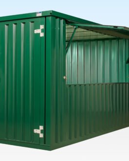 CHIOSCO PIATTO XL 4M (RAL6005) – VERDE