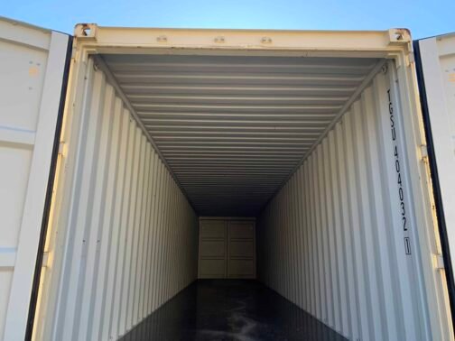 Nuovo container 40 piedi per spedizioni/ deposito Standar a doppia porta - a tenuta di vento e acqua- BEIGE- 40′ x 8′ x 8,5′ di altezza - Image 19