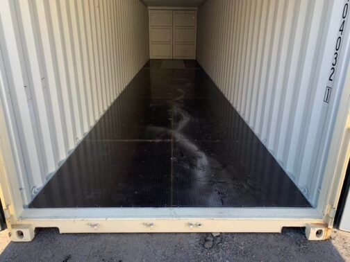 Nuovo container 40 piedi per spedizioni/ deposito Standar a doppia porta - a tenuta di vento e acqua- BEIGE- 40′ x 8′ x 8,5′ di altezza - Image 18