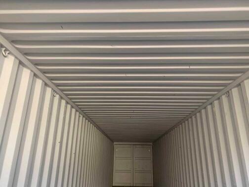 Nuovo container 40 piedi per spedizioni/ deposito Standar a doppia porta - a tenuta di vento e acqua- BEIGE- 40′ x 8′ x 8,5′ di altezza - Image 14