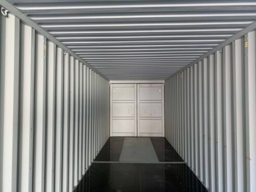 Nuovo container 40 piedi per spedizioni/ deposito Standar a doppia porta - a tenuta di vento e acqua- BEIGE- 40′ x 8′ x 8,5′ di altezza - Image 12