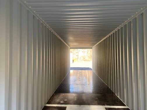 Nuovo container 40 piedi per spedizioni/ deposito Standar a doppia porta - a tenuta di vento e acqua- BEIGE- 40′ x 8′ x 8,5′ di altezza - Image 6