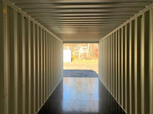 Nuovo container 40 piedi per spedizioni/ deposito Standar a doppia porta - a tenuta di vento e acqua- BEIGE- 40′ x 8′ x 8,5′ di altezza - Image 5