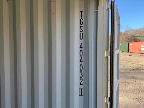 Nuovo container 40 piedi per spedizioni/ deposito Standar a doppia porta - a tenuta di vento e acqua- BEIGE- 40′ x 8′ x 8,5′ di altezza - Image 3