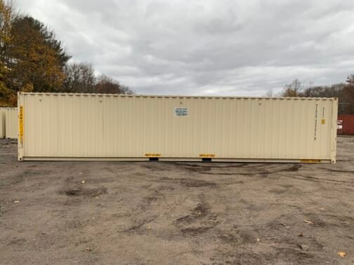 Nuovo container 40 piedi per spedizioni/deposito Standar a doppia porta - a tenuta di vento e acqua- BEIGE 40′ x 8′ x 8,5′ di altezza