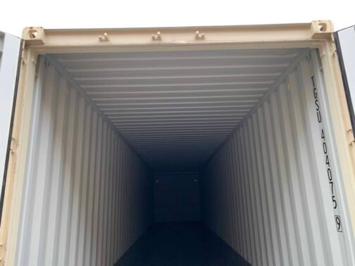 Nuovo container 40 piedi per spedizioni/deposito Standar a doppia porta - a tenuta di vento e acqua- BEIGE 40′ x 8′ x 8,5′ di altezza - Image 18