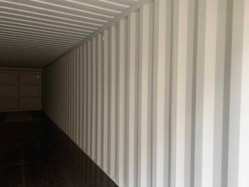 Nuovo container 40 piedi per spedizioni/deposito Standar a doppia porta - a tenuta di vento e acqua- BEIGE 40′ x 8′ x 8,5′ di altezza - Image 14