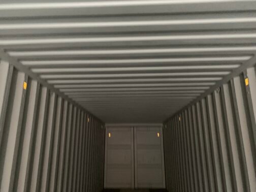 Nuovo container 40 piedi per spedizioni/deposito Standar a doppia porta - a tenuta di vento e acqua- BEIGE 40′ x 8′ x 8,5′ di altezza - Image 8