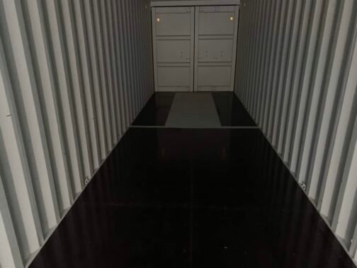 Nuovo container 40 piedi per spedizioni/deposito Standar a doppia porta - a tenuta di vento e acqua- BEIGE 40′ x 8′ x 8,5′ di altezza - Image 7