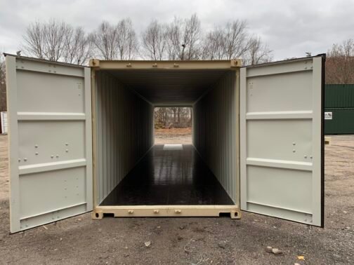 Nuovo container 40 piedi per spedizioni/deposito Standar a doppia porta - a tenuta di vento e acqua- BEIGE 40′ x 8′ x 8,5′ di altezza - Image 36