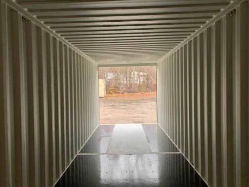 Nuovo container 40 piedi per spedizioni/deposito Standar a doppia porta - a tenuta di vento e acqua- BEIGE 40′ x 8′ x 8,5′ di altezza - Image 4