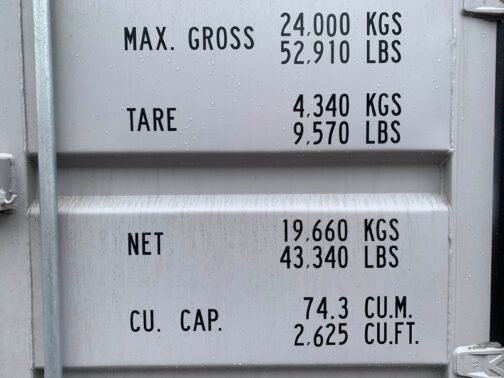 Nuovo container standard da 40 piedi per la spedizione e lo stoccaggio  - grigio - Image 32