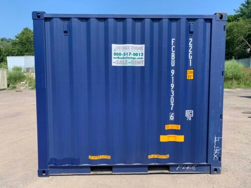 Nuovo container per spedizioni/magazzino alto 10′ x 8′ x 8,5′ - a tenuta di vento e acqua - BLU - Image 10