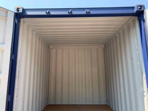 Nuovo container per spedizioni/magazzino alto 10′ x 8′ x 8,5′ - a tenuta di vento e acqua - BLU - Image 5