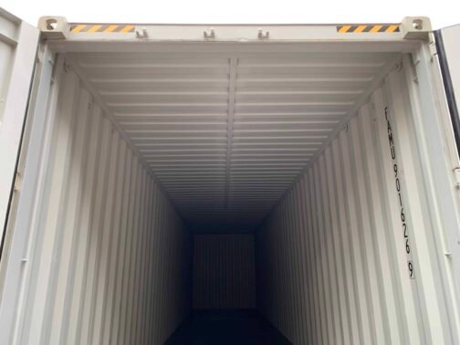 Nuovo container standard da 40 piedi per la spedizione e lo stoccaggio - a tenuta di vento e acqua - grigio 40′ x 8′ x 8,5′ di altezza - - Image 15