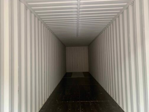 Nuovo container standard da 40 piedi per la spedizione e lo stoccaggio - a tenuta di vento e acqua - grigio 40′ x 8′ x 8,5′ di altezza - - Image 13