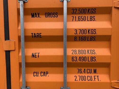 Nuovo container standard da 40 piedi per la spedizione e lo stoccaggio a Orange - Image 25