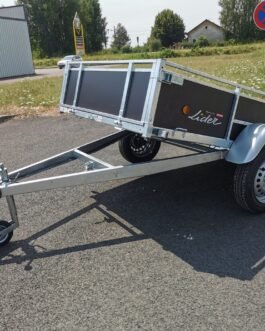 Remolque Lider Wood 39440 de 1 eje con 750 kg de capacidad