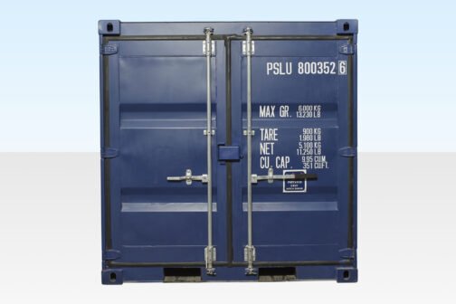 CONTENITORE PER SPEDIZIONE DA 8 PIEDI (UN VIAGGIO) BLU - Image 2